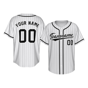 Ensemble de maillots de baseball brodés sur mesure, séchage rapide, respirant, coupe ajustée, uniforme sportif - Product Image 1