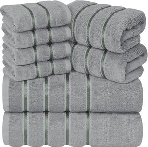 Venta caliente 600 GSM juego de toallas de playa de algodón antimicrobiano Material de alta calidad para uso diario precio competitivo - Product Image 1