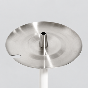 Ensemble de tour de présentation décorative en verre blanc de 74 cm, style moderne et minimaliste, pour hôtel, bar, club, avec logo personnalisé OEM - Product Image 2