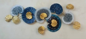 Anneaux Olympiques Premium, Décoration Murale en Forme de Feuille de Ginkgo, Style Royal, Décoration Moderne pour Chambre à Coucher, Salon, Décoration Intérieure pour Mur - Product Image 5