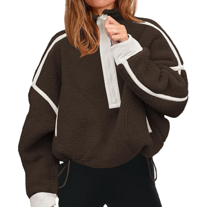 Sudadera de Moda de Marca para Mujer, Sudadera de Manga Larga de Algodón, Ropa de Invierno, Suéter de Punto, Sudadera con Capucha Informal para Mujer - Product Image 4