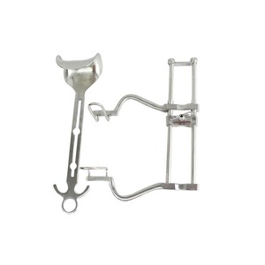 Juego de Retractores Abdominales, Retractor Abdominal Balfour con Hoja Central Completa para Cirugía General - Product Image 1