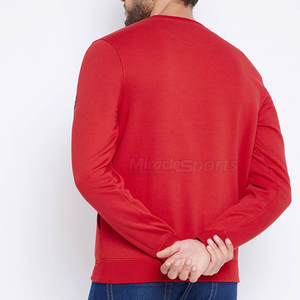 Top des tendances Sweat-shirt pour hommes Logo personnalisé Meilleures ventes Basics Sweatshirts pour hommes en coton mélangé - Product Image 4