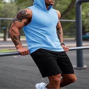 เสื้อกล้ามผู้ชายผ้าฝ้ายแท้มาใหม่เสื้อกล้ามผู้ชายสไตล์ใหม่ล่าสุดดูหล่อเสื้อกล้ามผู้ชายทำจากชุดเดรสกีฬา - Product Image 5