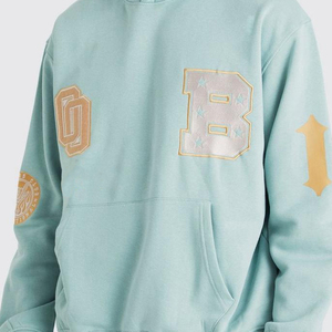 Diseño personalizado con capucha Casual Slim Fit Hombres Chándal 100% Algodón Entrenamiento deportivo Jogging Wear Servicio OEM - Product Image 6