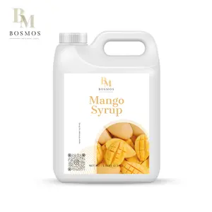 Bosmos _ hamuru ile Mango şurubu 5kg-en iyi tayvan kabarcık çay tedarikçisi, konsantre şurup