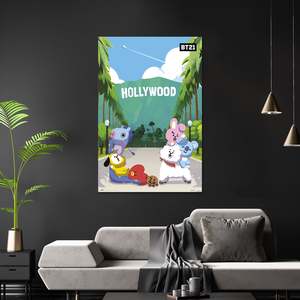 Affiche de cinéma BT21 au design moderne - Product Image 4