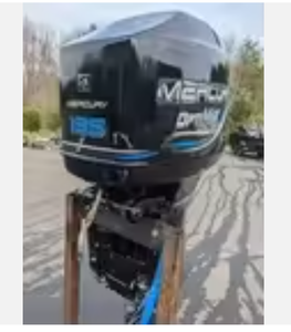 Moteur hors-bord Optimax V6 135 CV, 25 492 heures - Product Image 3