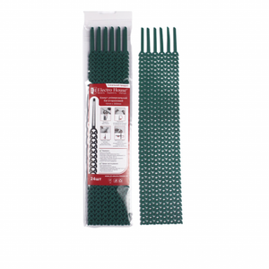 Gran oferta, bridas de nailon reutilizables verdes, con cremallera, 10mm, bridas de plástico multifuncionales con autobloqueo, 300mm de longitud, libres de halógenos - Product Image 1