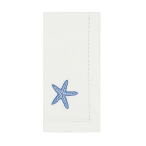 Serviette en lin 100% faite à la main, carrée, brodée de fleurs, pour accessoires de table - Product Image 1