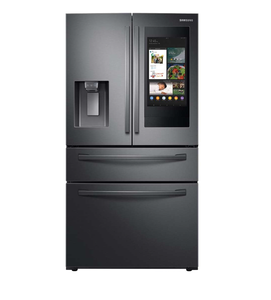 Ready to Ship 28 Cu ft 4 Door Double-Temperature French Door Freezer Special with Touch Screen Stainless Steel - Product Image 3