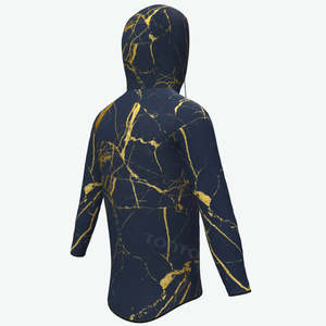 Hombres de peso pesado 100% algodón Streetwear Sudadera con capucha de alta calidad personalizada para el invierno - Product Image 6