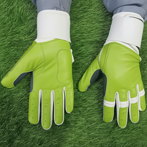 Guantes de Bateo de Béisbol Profesionales para Adultos, Personalizados con Etiqueta Privada, de Cuero, Cierre de Gancho y Bucle Ambidiestro, Ecológicos y Antideslizantes - Product Image 5