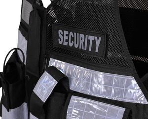 Chaleco DE SEGURIDAD OEM con malla ligera y cremallera frontal Ideal para eventos, equipos y contratistas - Product Image 4