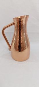 Pichet à eau luxueux en cuivre martelé-Cuivre 100%, personnalisable, design haute capacité et article le plus vendu. - Product Image 4
