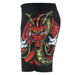 Pantalones cortos MMA de marca personalizada de alta calidad para hombre, transpirables sublimados, 100% algodón, ropa deportiva elástica informal, ropa de artes marciales - Product Image 6