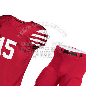 FANTASY WEAR 2026 Nuevo Diseño Uniformes de Fútbol Americano Sublimados Personalizables Camisetas de Malla Uniformes de Fútbol - Product Image 5