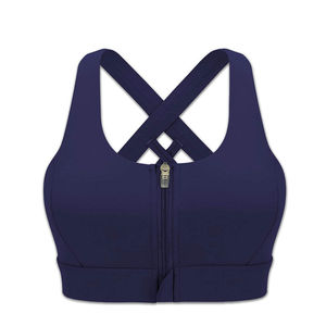 Soutien-gorge de sport Yoga & Gym pour femmes nouveau design-Logo avant respirant à séchage rapide Tailles et couleurs personnalisables Taille plus disponible - Product Image 2