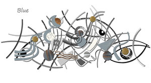 Sculpture design nouvelle horloge murale Articles ménagers décoratifs Fer Métal Art mural Fabricant et exportateur en gros de l'Inde - Product Image 6