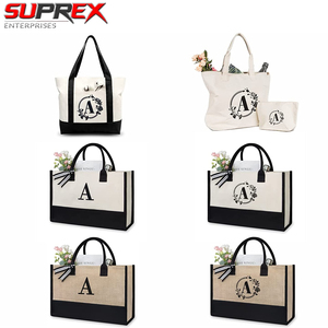 Bolso Tote Personalizado de Piel Sintética con Diseño Pintado a Mano y Cierre de Cremallera - Excelente Regalo para Mujeres y Maestras para Bodas, Playa o Vacaciones - Product Image 2