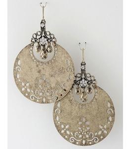 Bijoux à la mode de conception américaine Boucles d'oreilles en résine Big Hoop Round Shape Vintage Multi Color Jewelry Earring At Best Rates - Product Image 6