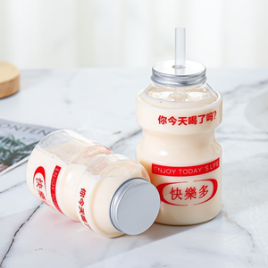 Vietnam Manufacturer's Special Shaped 350ml-1000ml <b>PET</b> Plastic Beverage <b>Container</b> with Aluminum Cap for Candy <b>Food</b> Industries - Product Image 1