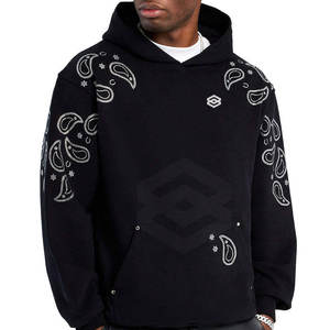 Sudaderas con Capucha Extra Grandes Personalizadas, 100% Algodón, Invierno, Estilo Casual, Hip Hop, Streetwear, Transpirables - Product Image 4