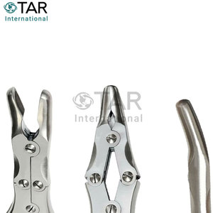 Stille Luer Bone Nibblers Cutter Forceps Curved 8,75 "Acero inoxidable 10mm Corte Bite Bone Cutting Instrumentos médicos - Product Image 4