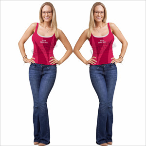 Sleeveless Slim Fit Women's Tank <b>Top</b> For Yoga Or Gym Training Comfortable Athletic Women's Tank <b>Top</b> - Product Image 3