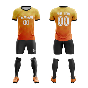 Maillots de football en polyester à impression numérique, respirants, à séchage rapide, vêtements de sport, maillot de football d'équipe, impression personnalisée, maillot d'entraînement pour hommes - Product Image 4