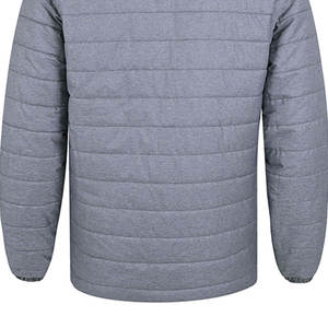 Veste matelassée décontractée d'hiver avec impression personnalisée, respirante et à séchage rapide, col montant, 100% polyester - Product Image 5