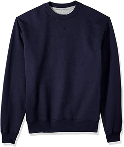 Sweat-shirts d'hiver pour hommes de haute qualité 100% coton, streetwear, motif uni personnalisé, logo brodé, sweats à capuche, prix de gros - Product Image 3