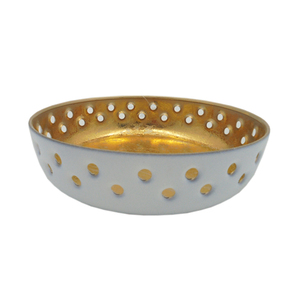 Bol en métal en fer pour la cuisine et la table de forme ronde bol de service de couleur noire et bols décoratifs faits à la main en vrac - Product Image 3
