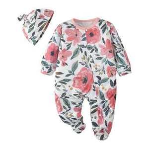 Barboteuse pour bébé 100% coton biologique, fabricants certifiés GOTS de l'inde, personnalisation 100% avec étiquette et emballage de logos - Product Image 3
