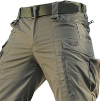 Pantalon de jogging décontracté pour homme, coupe droite, taille mi-haute, avec fermeture éclair, qualité supérieure, couleur unie, personnalisable, idéal pour la randonnée, vente chaude, OEM
