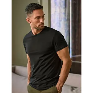 T-shirt personnalisé à coupe ajustée et extensible, tee-shirt promotionnel - Product Image 3