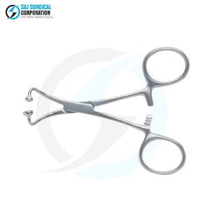Stainless Steel Manual Ball Socket Towel Forceps for General Surgery Draping Durable Reusable Strong <b>Grip</b> <b>Control</b> Reliable - Product Image 4