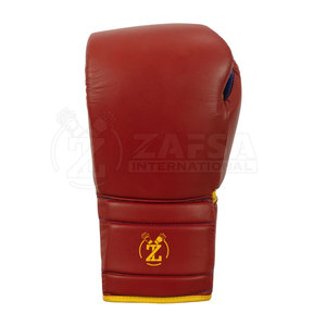 Gants de boxe en cuir pour hommes conçus sur mesure pour le logo de l'entraînement en relief fabriqués sur commande - Product Image 3