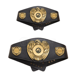 Professional Championship Leather Belt Custom Lightweight Sports Trophy Award for <b>Wrestling</b> - Product Image 4