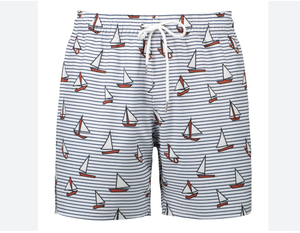 Pantalones cortos de algodón de estilo deportivo hechos a medida de alta calidad de verano de EE. UU., patrón sólido bordado, cintura elástica de tamaño 6XL para ropa de playa - Product Image 5