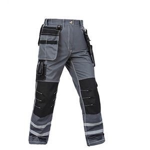 Pantalones DE TRABAJO Cargo con múltiples bolsillos para hombre, uniformes mecánicos transpirables y a prueba de agua, pantalones de trabajo - Product Image 6