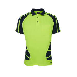 Hi Vis Safety Reflective Camiseta Polo de manga corta - Product Image 2