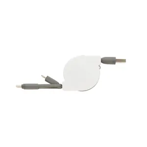 Cable USB Retráctil 3 en 1 Personalizado para Promociones - Product Image 5