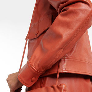 ¡Novedad de 2025! Chaqueta de piel de oveja sintética de alta calidad para mujer, traje de invierno informal de Color único, técnica teñida lisa - Product Image 2