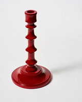 Bougeoir en laque vert et rouge pour décor de fête décor de cérémonie Style élégant Article nécessaire pour décorer pendant un moment spécial