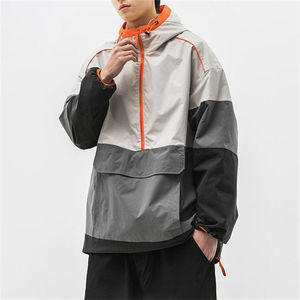 2025 nueva chaqueta cortavientos profesional Unisex Fitness ropa deportiva Material de poliéster ligero con impresión de logotipo personalizado - Product Image 4