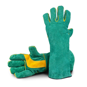 ถุงมือเชื่อมหนังมีความทนทานระบายอากาศ - Product Image 1