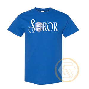 Camisetas Personalizadas al por Mayor para Mujeres de la Hermandad Zeta Phi Beta, Ropa Casual de Alta Calidad, Transpirable, de Algodón y Poliéster, de Color Sólido - Product Image 5