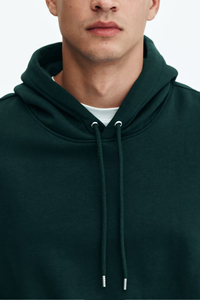 เสื้อครอปผ้าฝ้ายมีฮู้ดสำหรับสตรีทแวร์ผ้าฟลีซขนาด360 GSM ถึง500 2026โลโก้ได้ตามต้องการ - Product Image 4