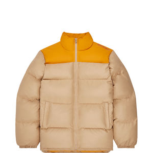 Veste d'hiver en nylon Softshell avec logo personnalisé pour hommes, veste Streetwear, coupe-vent tissé résistant à l'eau, logo sur le devant en toile - Product Image 3